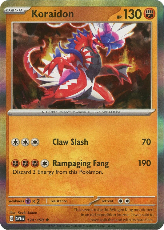 Image for Koraidon (124/198) (SVI) - Pokemon