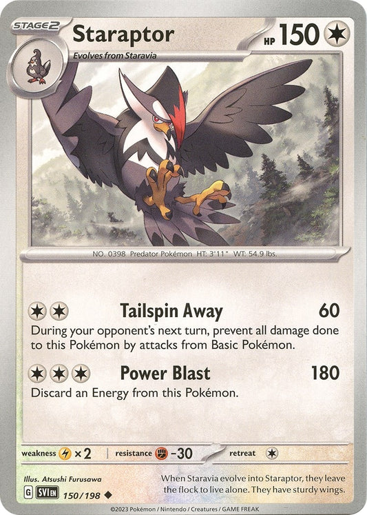 Image for Staraptor (150/198) (SVI) - Pokemon