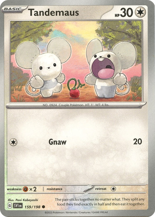 Image for Tandemaus (159/198) (SVI) - Pokemon