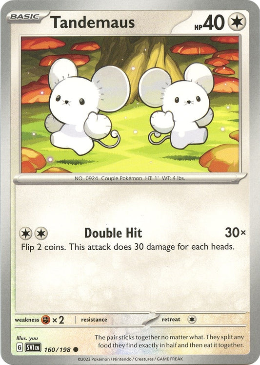 Image for Tandemaus (160/198) (SVI) - Pokemon