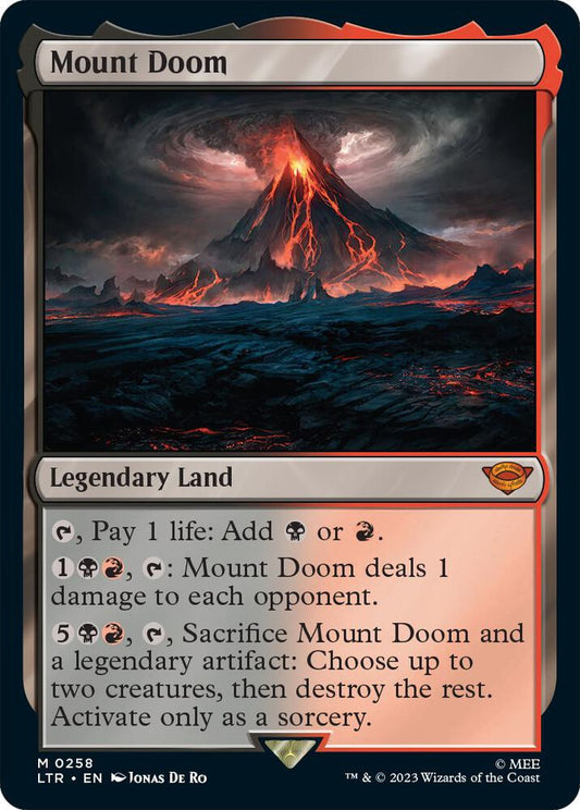Mount Doom - Universes Beyond: The Lord of the Rings: Tales of Middle-earth (LTR)