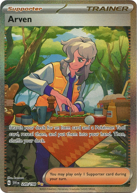 Image for Arven (249/198) (SVI) - Pokemon
