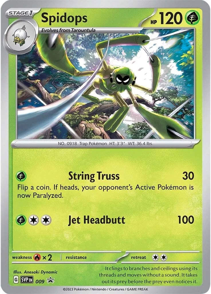 Image for Spidops - 009 (009) (SVP) - Pokemon
