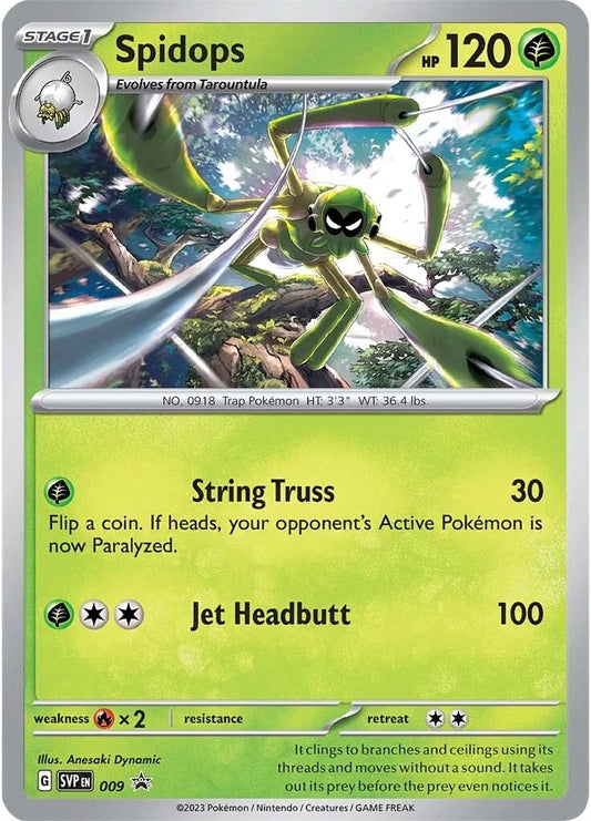 Image for Spidops - 009 (009) (SVP) - Pokemon