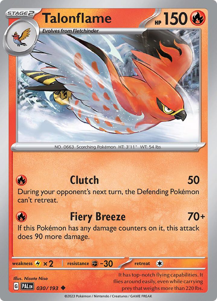 Talonflame - SV02: Paldea Evolved (PAL)