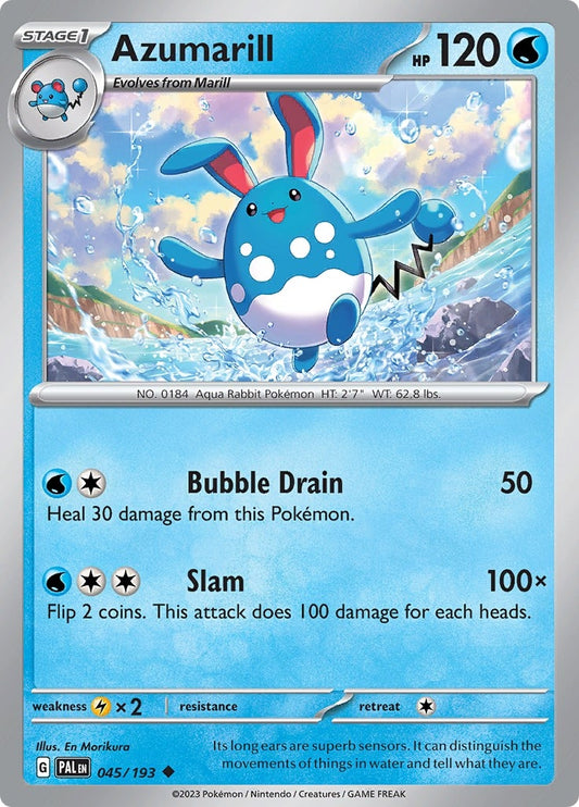 Image for Azumarill (045/193) (PAL) - Pokemon