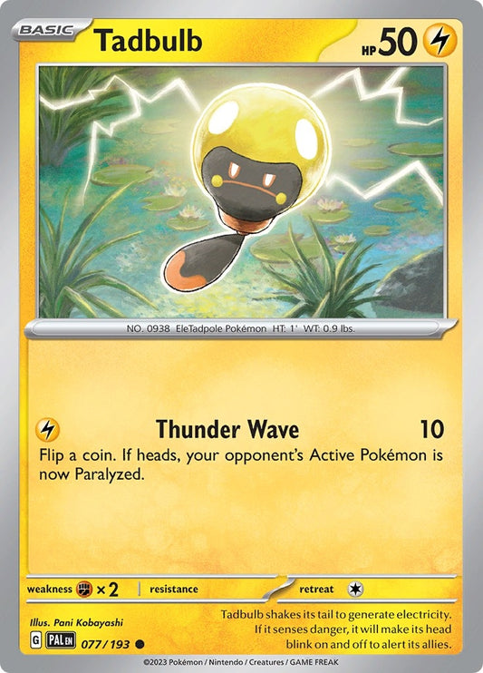 Image for Tadbulb (077/193) (PAL) - Pokemon
