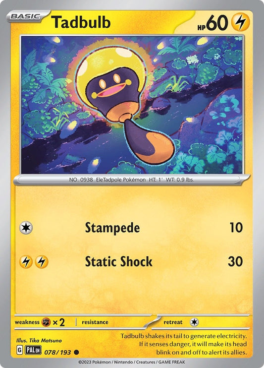 Image for Tadbulb (078/193) (PAL) - Pokemon