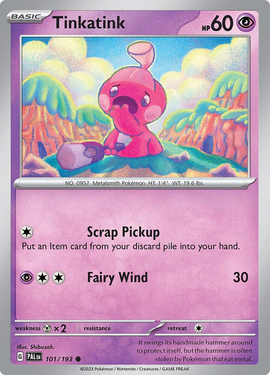 Tinkatink - 101/193 - SV02: Paldea Evolved (PAL)