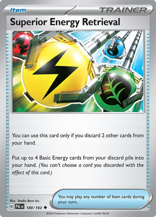 Image for Superior Energy Retrieval (189/193) (PAL) - Pokemon