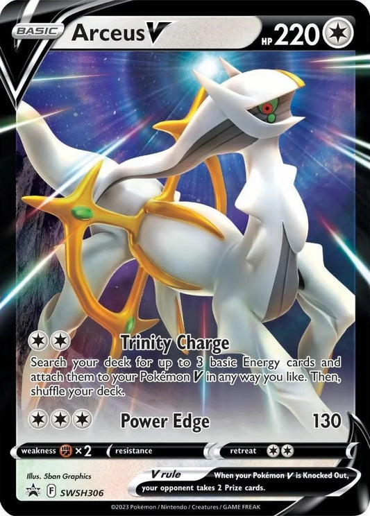 Arceus V - SWSH306 - SWSH: Sword & Shield Promo Cards (SWSD)