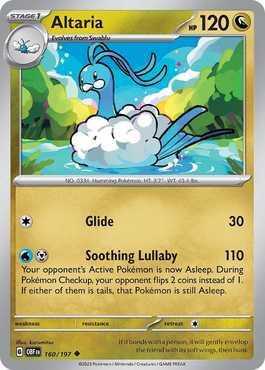 Image for Altaria (160/197) (OBF) - Pokemon