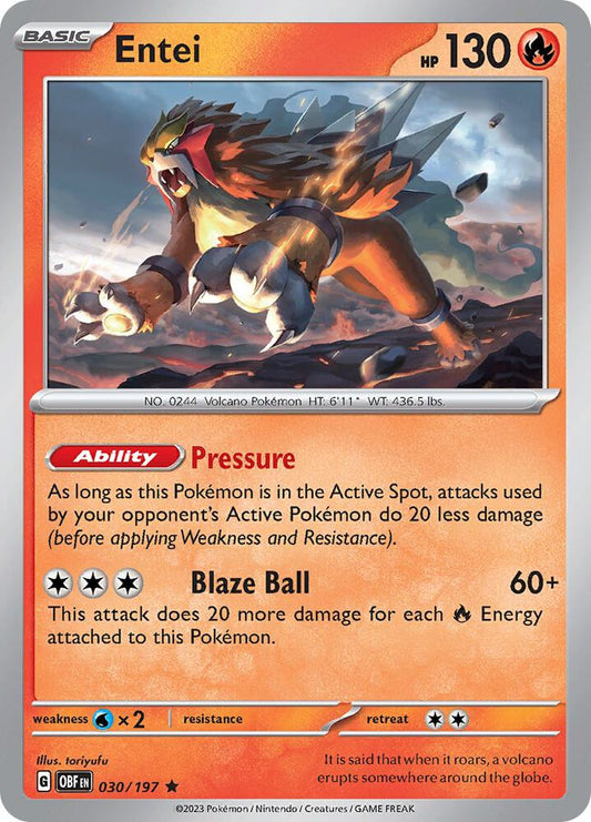 Entei - SV03: Obsidian Flames (OBF)
