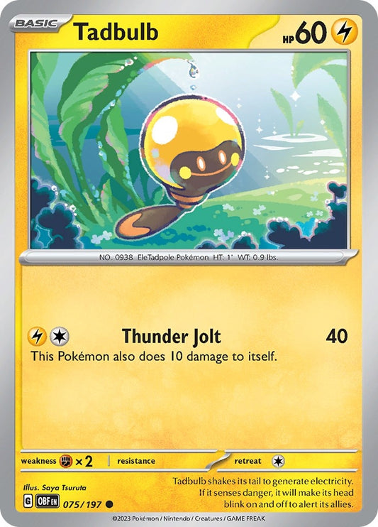 Image for Tadbulb 075/197 (075/197) (OBF) - Pokemon