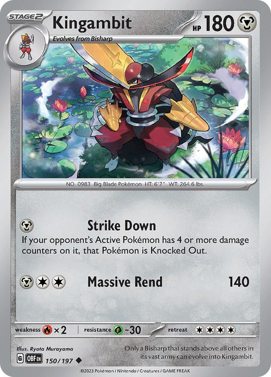 Image for Kingambit (150/197) (OBF) - Pokemon