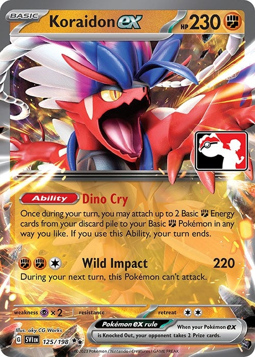 Image for Koraidon ex (125/198) - Pokemon