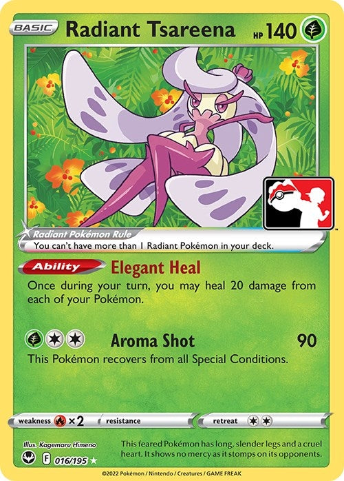 Image for Radiant Tsareena (016/195) - Pokemon