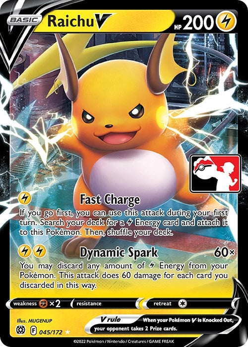 Image for Raichu V (045/172) - Pokemon