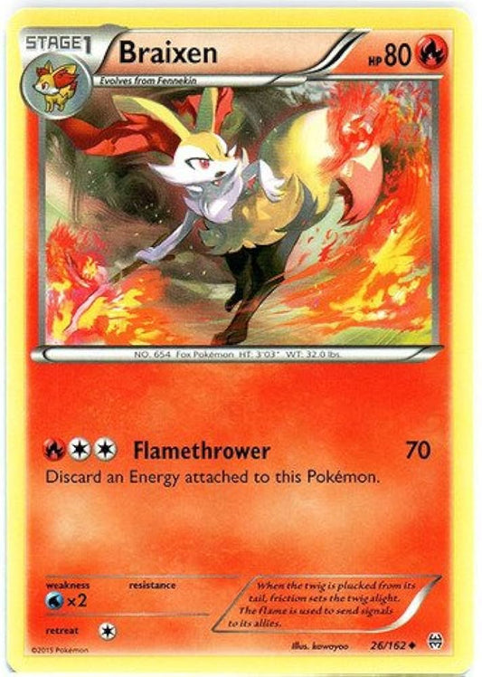 Braixen - XY - BREAKthrough (BKT)