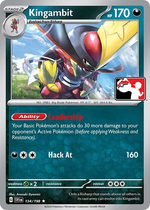 Image for Kingambit (134/198) - Pokemon