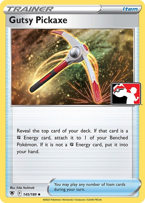 Image for Gutsy Pickaxe (145/189) - Pokemon