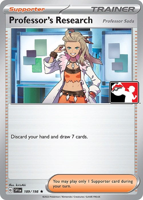 Image for Professor's Research (189/198) - Pokemon