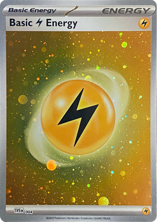 Image for Basic Lightning Energy (Cosmos Holo) (004) (SVE) - Pokemon