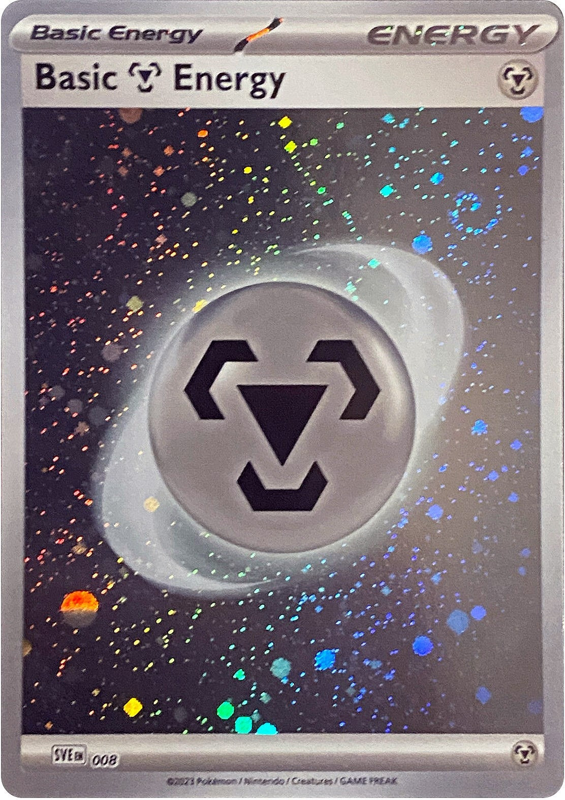 Image for Basic Metal Energy (Cosmos Holo) (008) (SVE) - Pokemon