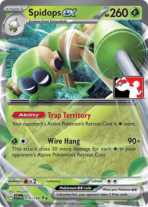 Image for Spidops ex (019/198) - Pokemon