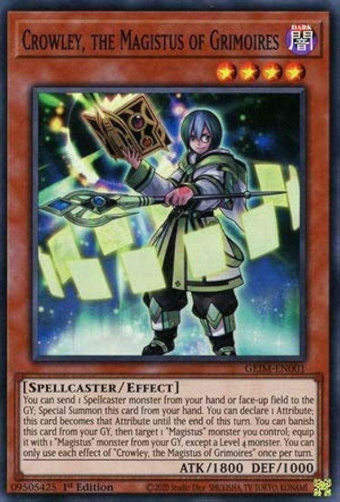 Crowley, the Magistus of Grimoires - Genesis Impact (GEIM)