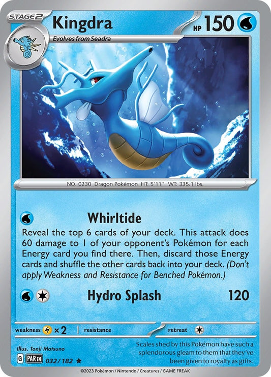 Image for Kingdra (032/182) (PAR) - Pokemon