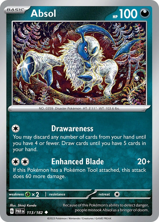 Image for Absol (113/182) (PAR) - Pokemon