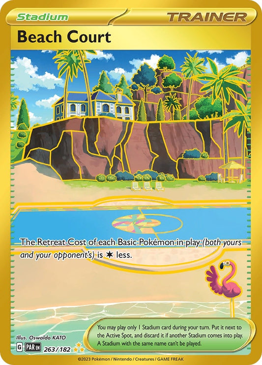 Image for Beach Court (263/182) (PAR) - Pokemon