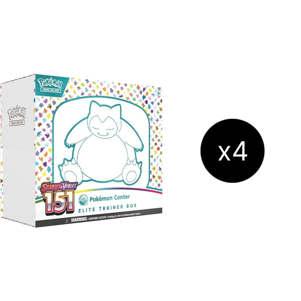 Image for 151 Pokemon Center Elite Trainer Box (Exclusive) Case - Pokemon