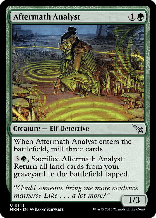 Image for Aftermath Analyst (148) (MKM) - Magic: The Gathering