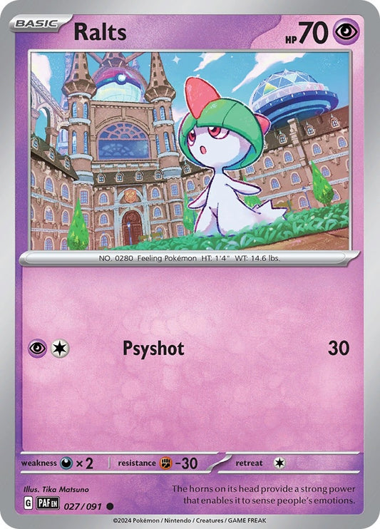 Image for Ralts (027/091) (PAF) - Pokemon