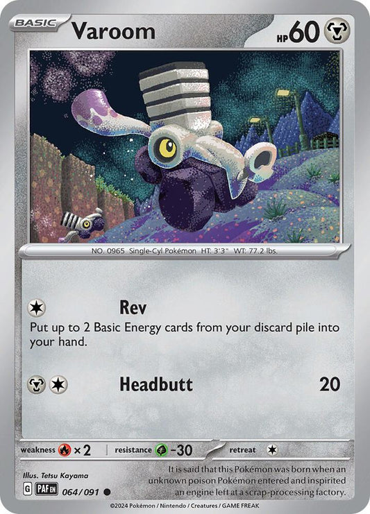 Varoom - 064/091 - SV: Paldean Fates (PAF)