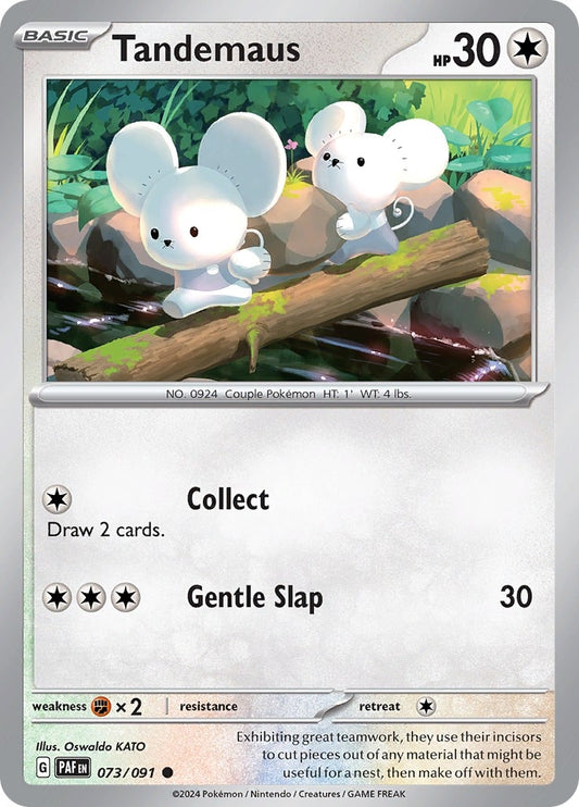Image for Tandemaus (073/091) (PAF) - Pokemon