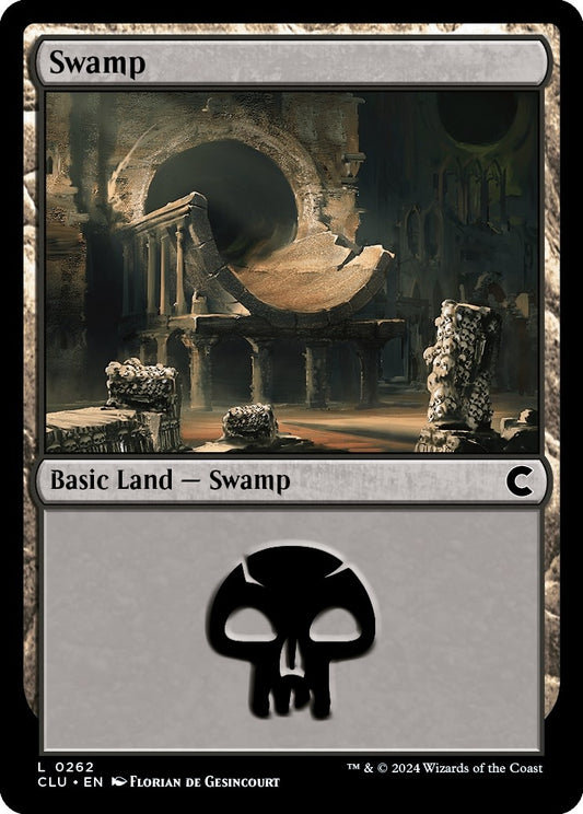 Image for Swamp (0262) (262) (CLU) - Magic: The Gathering