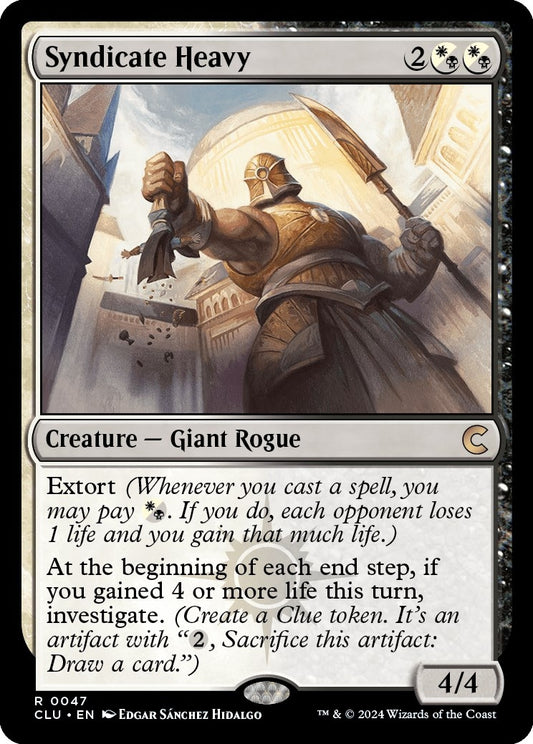 Image for Syndicate Heavy (47) (CLU) - Magic: The Gathering