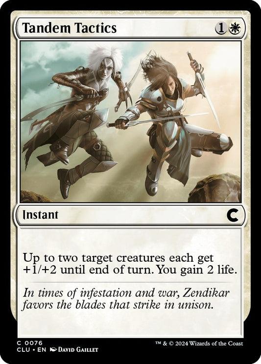 Image for Tandem Tactics (76) (CLU) - Magic: The Gathering