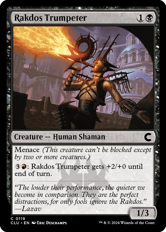 Image for Rakdos Trumpeter (119) (CLU) - Magic: The Gathering