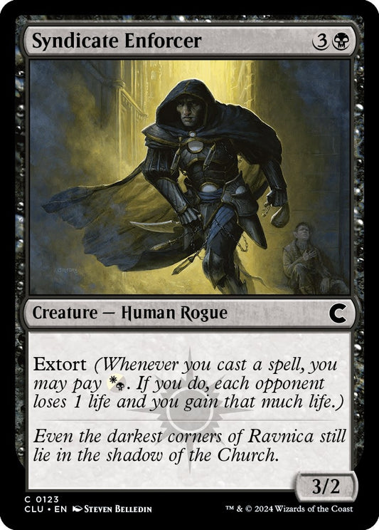 Image for Syndicate Enforcer (123) (CLU) - Magic: The Gathering