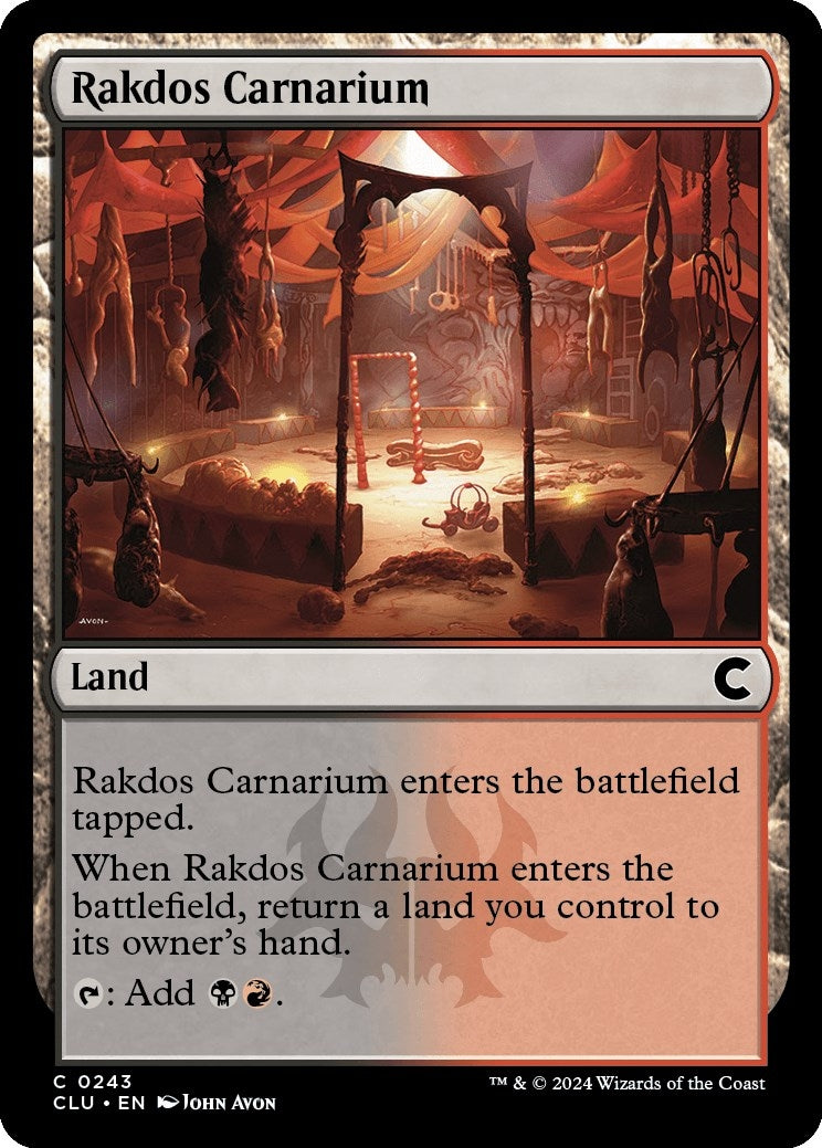 Image for Rakdos Carnarium (243) (CLU) - Magic: The Gathering