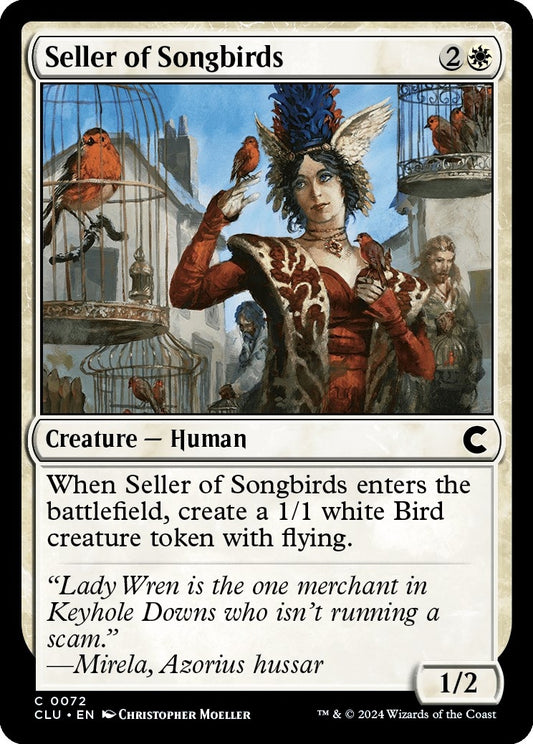 Image for Seller of Songbirds (72) (CLU) - Magic: The Gathering