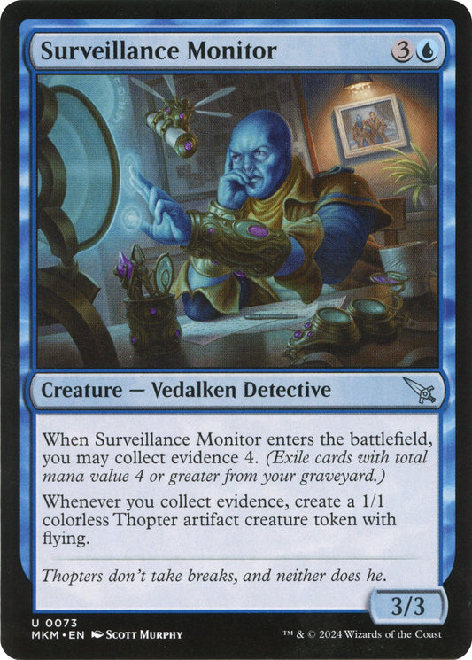 Image for Surveillance Monitor (a) (73) (MKM) - Magic: The Gathering