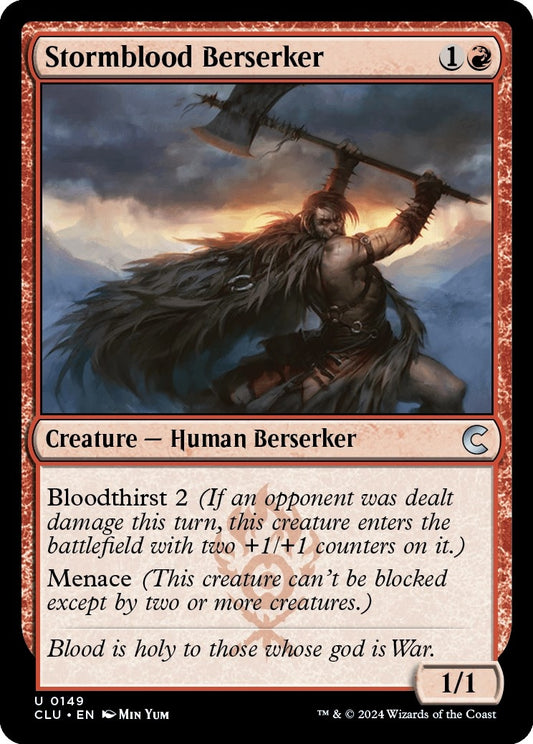 Image for Stormblood Berserker (149) (CLU) - Magic: The Gathering
