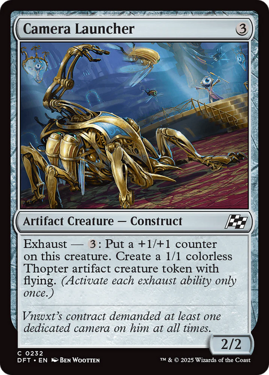 Camera Launcher - Aetherdrift (DFT)