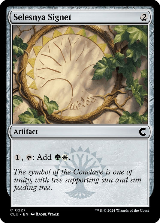 Image for Selesnya Signet (227) (CLU) - Magic: The Gathering