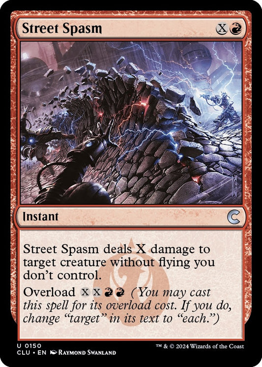 Image for Street Spasm (150) (CLU) - Magic: The Gathering